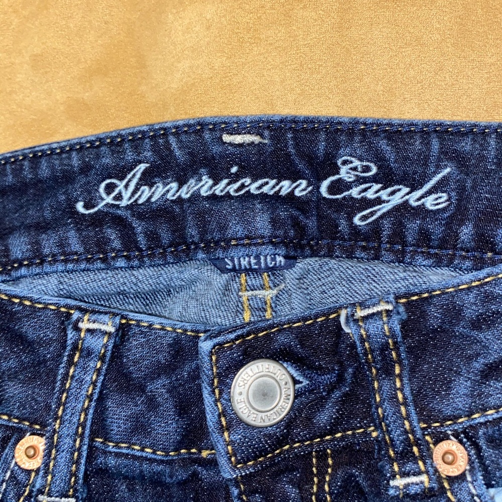 American Eagle skinny stretch capri jeans - Picture 2 of 5